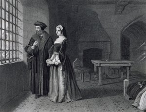 Sir Thomas More (1478-1535) Outrim metszete alkotó: John Rogers Herbert