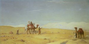 Mózes völgye, a Sínai-sivatagban, 1866