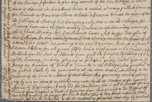 John Row, a St Andrews-i diák levele nagybátyjának 1691-ben alkotó: John Row