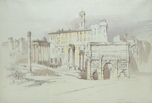 A Palazzo Tolomei ablaka, Siena, a tömeges kövek durva és aszimmetrikus elhelyezését mutatja be, 1870. június 25-27 (akvarell és testfesték grafit felett, kék szőtt papíron) alkotó: John Ruskin