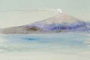 Etna Taorminából alkotó: John Ruskin