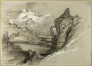 Hegyi táj alkotó: John Ruskin
