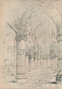 Roslin-kápolna, 1838 alkotó: John Ruskin
