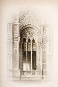 Tracery of the Campanile of Giotto, Firenze, 