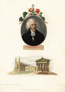 Thomas Martyn, a Cambridge-i Egyetem botanika professzora, 1799 (metszet) alkotó: John Russel