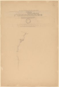 Díszlécek tanulmányozása alkotó: John Russell Pope