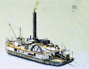 A Bertha, egy 1844-es kotróhajó alkotó: John S. Smith