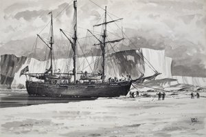 The Fram (gouache, papír)