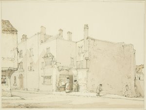 A Newgate előtt, a Narrow Wine Streeten