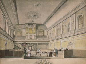 A Foundling Kórház kápolna nyugatra néz, 1773