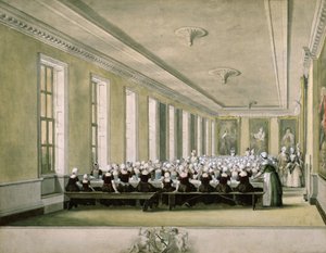 A Foundling Kórház leányétkezője, 1773