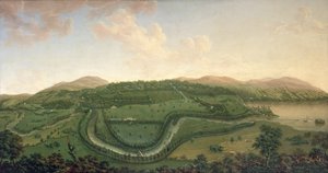 Taymouth északról, 1755 alkotó: John Sanger