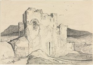 Egy kastély Normandiában alkotó: John Sell Cotman