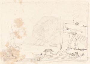 Száraz dokk alkotó: John Sell Cotman