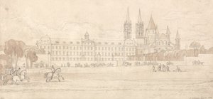 Abbaye Aux Hommes, Caen alkotó: John Sell Cotman