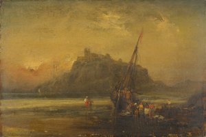 Tengerparti jelenet alkotó: John Sell Cotman