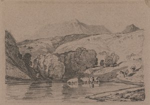 Cader Idris alkotó: John Sell Cotman