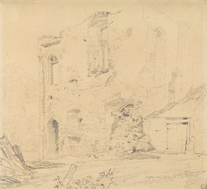 Caister kastély, Norfolk alkotó: John Sell Cotman