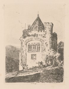 Tanulmányok könyve: 37. tábla, Egy tanulmány, 1838 alkotó: John Sell Cotman