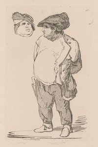 Tanulmányok könyve: 47. tábla, Egy tanulmány, 1838 alkotó: John Sell Cotman