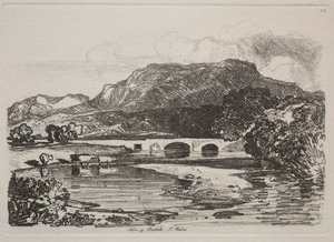 Tanulmányok könyve: Tan y Beolch, Észak-Wales alkotó: John Sell Cotman