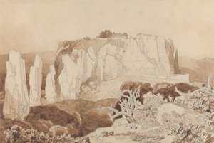 Mortain, Normandia alkotó: John Sell Cotman