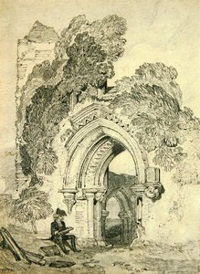 Román kori rom (ceruza, papír) alkotó: John Sell Cotman