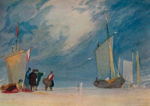A partraszállás, 1810, 1923 alkotó: John Sell Cotman