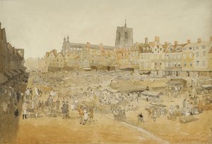 A norwichi piactér, Coopers úrtól vették, 1807