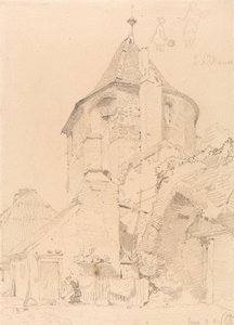 Yarmouth, az északnyugati torony alkotó: John Sell Cotman