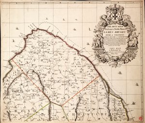 Barbados szigetének új és pontos térképe Amerikában, William Mayo 1717-1721 között végzett felmérése szerint.