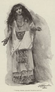 Montezuma lánya, H Rider Haggard alkotó: John Seymour Lucas