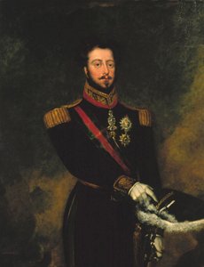 D. Pedro, Bragança hercegének portréja