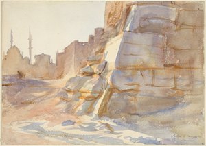 Kairó, c. 1891. alkotó: John Singer Sargent