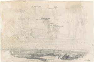 Felhők [verso], 1870-1872. alkotó: John Singer Sargent