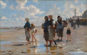 Úton horgászni alkotó: John Singer Sargent
