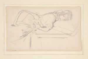 Egy lány alakja alkotó: John Singer Sargent