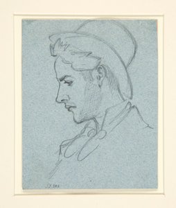 Egy fiatalember feje alkotó: John Singer Sargent