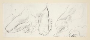 Térdelő alakok alkotó: John Singer Sargent