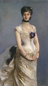 Paul Poirson asszony alkotó: John Singer Sargent