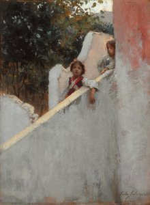 Capri emlékei; Capri emlékei, 1878 alkotó: John Singer Sargent