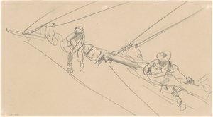 Férfiak egy Sparban alkotó: John Singer Sargent
