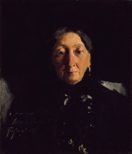 François Buloz asszony (Christine Blaze) alkotó: John Singer Sargent