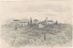 kolostor [recto] alkotó: John Singer Sargent