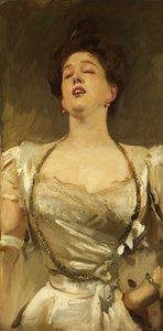 Mrs George Batten Singing alkotó: John Singer Sargent