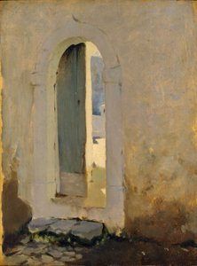 Open Doorway, Marokkó, 1879-80 alkotó: John Singer Sargent
