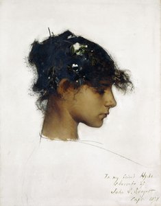 Rosina Ferrara – A Capri lány, 1878 alkotó: John Singer Sargent