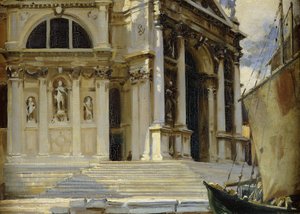Santa Maria della Salute, Velence, alkotó: John Singer Sargent