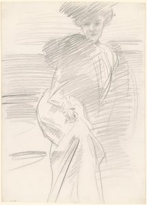 Ülő Nő alkotó: John Singer Sargent
