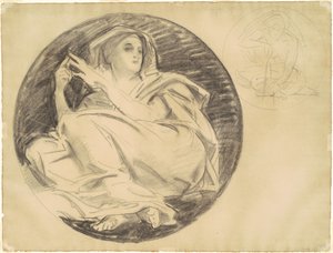 Studies for Astronomy, c. 1921. alkotó: John Singer Sargent